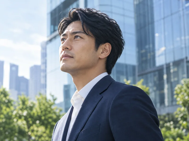 採用の悩みを考える人物のイメージ